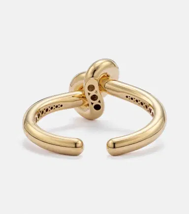 Engelbert Legacy Knot 18kt gold cuff bracelet | Thumbnail 2