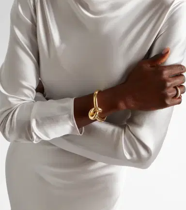 Engelbert Legacy Knot 18kt gold cuff bracelet | Thumbnail 5
