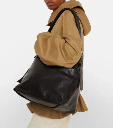 Lemaire Small belted leather shoulder bag | Thumbnail 5