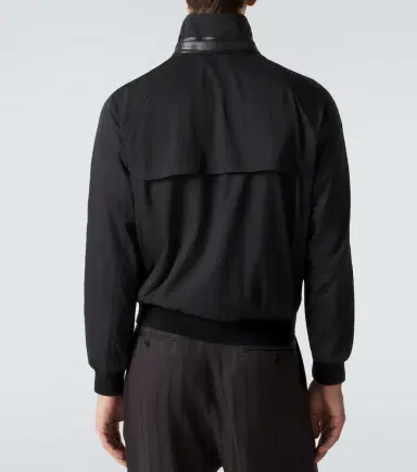 Tom Ford Leather-trimmed jacket | Thumbnail 2