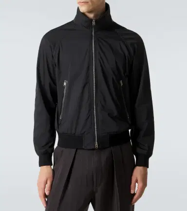 Tom Ford Leather-trimmed jacket | Thumbnail 4