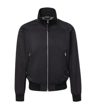 Tom Ford Leather-trimmed jacket | Thumbnail 1