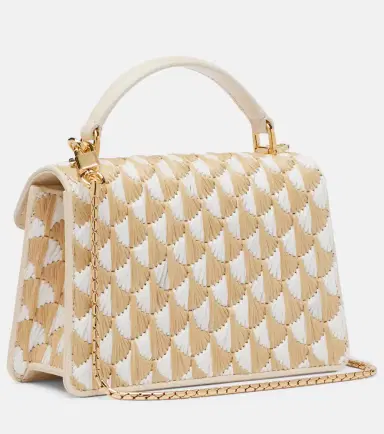 BVLGARI Serpenti Forever Mini raffia top-handle bag | Thumbnail 6 BVLGARI Serpenti Forever Mini raffia top-handle bag | Thumbnail 6