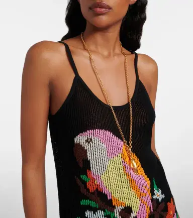 Chloé Chloé Embroidered cotton minidress | Thumbnail 4