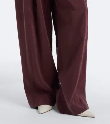 Chloe Chloé Silk-blend poplin wide-leg pants | Thumbnail 4