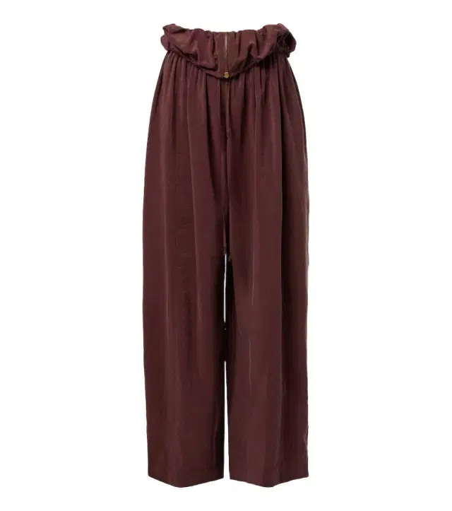 Chloe Chloé Silk-blend poplin wide-leg pants