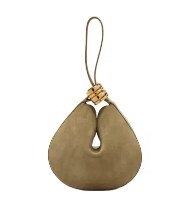 AMANU Zambia Ring Small suede top-handle bag | Thumbnail 1 AMANU Zambia Ring Small suede top-handle bag | Thumbnail 1