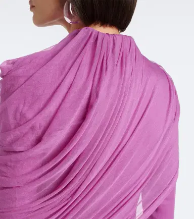 Christopher Esber Veil draped caped minidress | Thumbnail 4