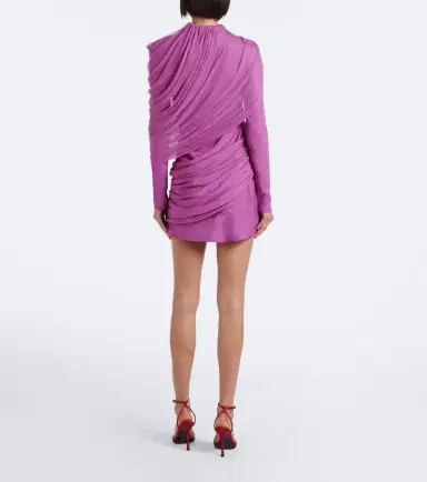 Christopher Esber Veil draped caped minidress | Thumbnail 6