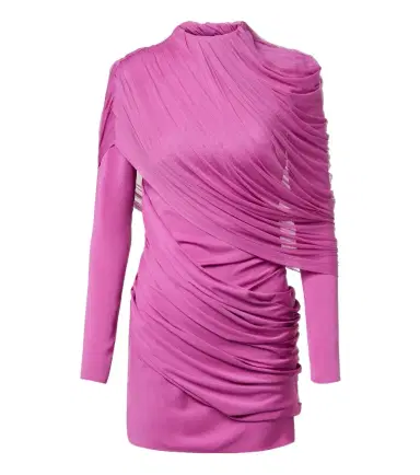 Christopher Esber Veil draped caped minidress | Thumbnail 1