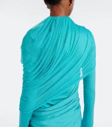 Christopher Esber Veil draped caped midi dress | Thumbnail 3 Christopher Esber Veil draped caped midi dress | Thumbnail 3