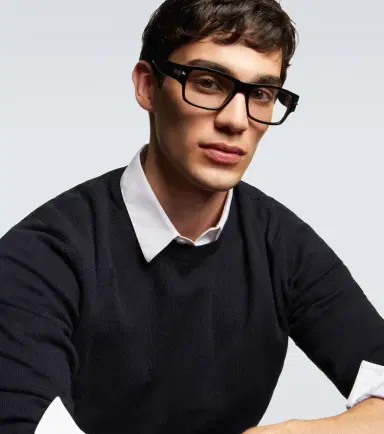 Dior Eyewear DiorBlackSuit XL S1I rectangular glasses | Thumbnail 4