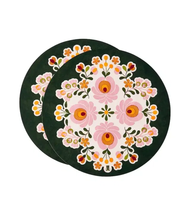 La DoubleJ Disk set of 2 placemats