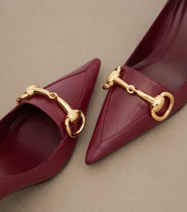 Gucci Helena Horsebit leather pumps | Thumbnail 2 Gucci Helena Horsebit leather pumps | Thumbnail 2