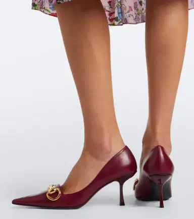 Gucci Helena Horsebit leather pumps | Thumbnail 5 Gucci Helena Horsebit leather pumps | Thumbnail 5