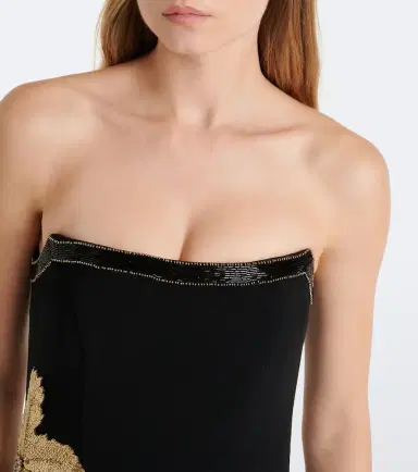 Costarellos Terrin embellished crêpe gown | Thumbnail 5 Costarellos Terrin embellished crêpe gown | Thumbnail 5