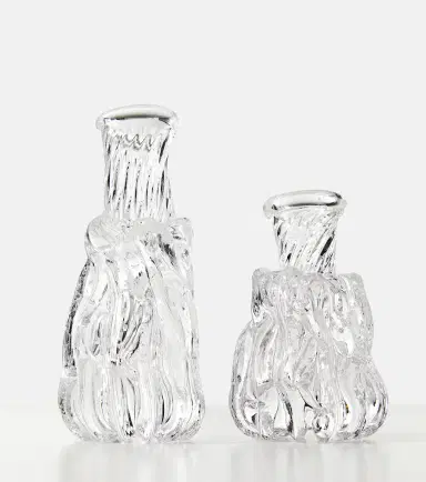 Alexander Kirkeby Set of 2 crystal candle holders | Thumbnail 3
