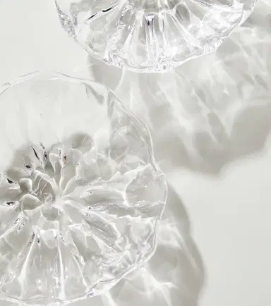 Alexander Kirkeby Set of 2 crystal side plates | Thumbnail 2