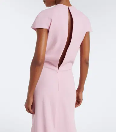 Jil Sander Open-back virgin wool gown | Thumbnail 4 Jil Sander Open-back virgin wool gown | Thumbnail 4