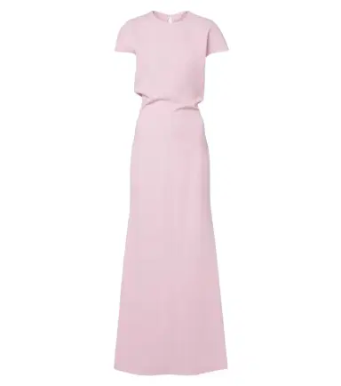 Jil Sander Open-back virgin wool gown | Thumbnail 1 Jil Sander Open-back virgin wool gown | Thumbnail 1