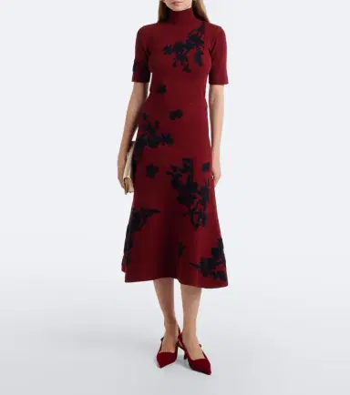 Erdem Floral jacquard turtleneck sweater | Thumbnail 2