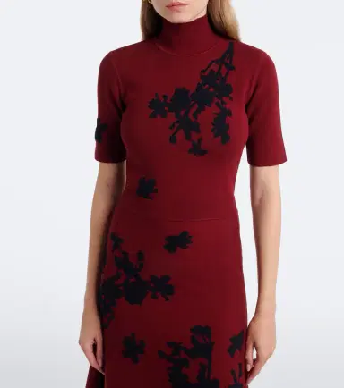 Erdem Floral jacquard turtleneck sweater | Thumbnail 5