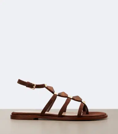 Gianvito Rossi Studded suede thong sandals | Thumbnail 2 Gianvito Rossi Studded suede thong sandals | Thumbnail 2