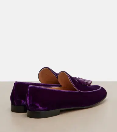 Gianvito Rossi Tasseled velvet loafers | Thumbnail 2 Gianvito Rossi Tasseled velvet loafers | Thumbnail 2