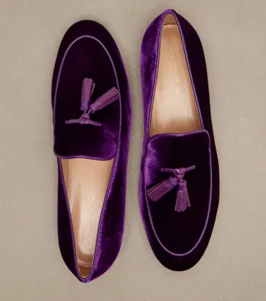 Gianvito Rossi Tasseled velvet loafers | Thumbnail 3 Gianvito Rossi Tasseled velvet loafers | Thumbnail 3
