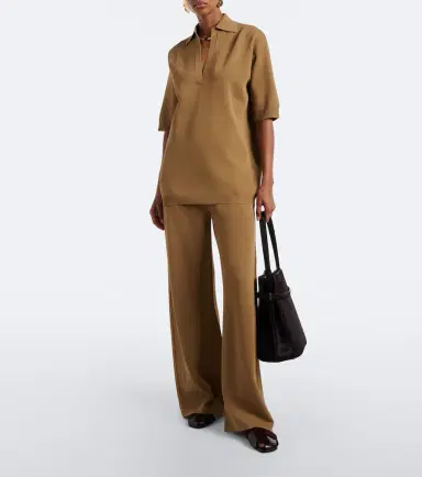 Max Mara Knitted wide-leg pants | Thumbnail 4 Max Mara Knitted wide-leg pants | Thumbnail 4