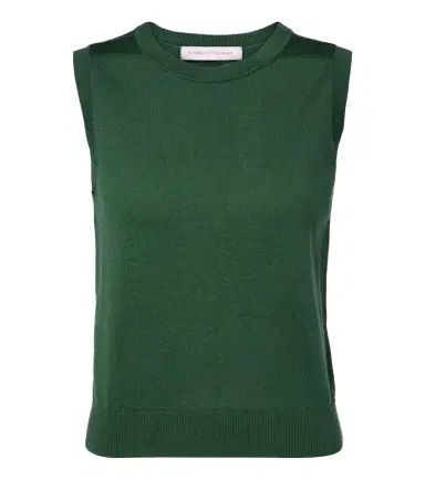 Carolina Herrera Silk and cotton tank top | Thumbnail 1