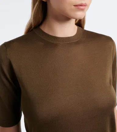 Max Mara Silk and cashmere top | Thumbnail 6 Max Mara Silk and cashmere top | Thumbnail 6
