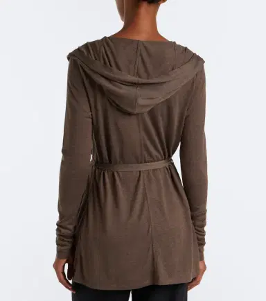 Max Mara Jersey wrap cardigan | Thumbnail 4 Max Mara Jersey wrap cardigan | Thumbnail 4