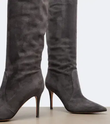 Gianvito Rossi Hansen suede knee-high boots | Thumbnail 2