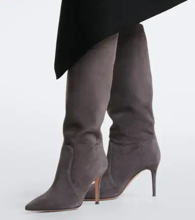Gianvito Rossi Hansen suede knee-high boots | Thumbnail 5