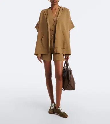 Max Mara Hooded knitted poncho | Thumbnail 3 Max Mara Hooded knitted poncho | Thumbnail 3