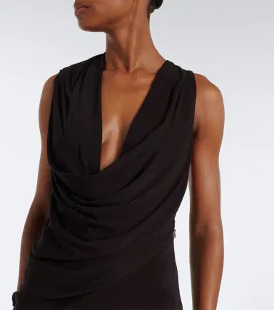 Tom Ford Crêpe jersey midi dress | Thumbnail 5