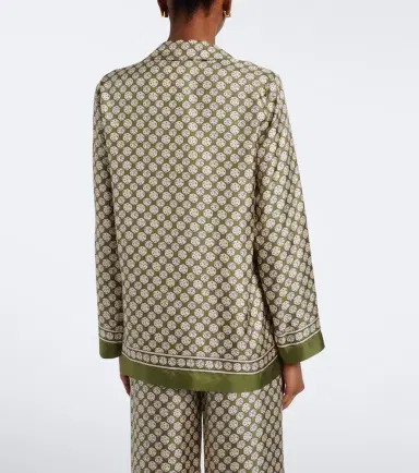 'S Max Mara Printed silk twill shirt | Thumbnail 3 'S Max Mara Printed silk twill shirt | Thumbnail 3