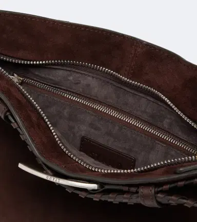 Staud Brooklyn Small suede shoulder bag | Thumbnail 2 Staud Brooklyn Small suede shoulder bag | Thumbnail 2