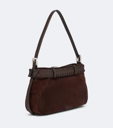 Staud Brooklyn Small suede shoulder bag | Thumbnail 3 Staud Brooklyn Small suede shoulder bag | Thumbnail 3