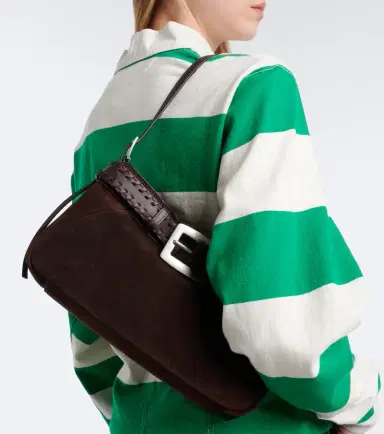Staud Brooklyn Small suede shoulder bag | Thumbnail 5 Staud Brooklyn Small suede shoulder bag | Thumbnail 5