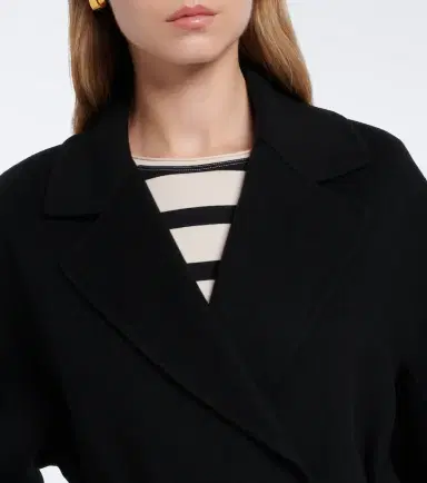 'S Max Mara Virgin wool wrap coat | Thumbnail 4 'S Max Mara Virgin wool wrap coat | Thumbnail 4