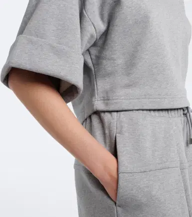 Sportmax Cotton-blend jersey sweatshirt | Thumbnail 3