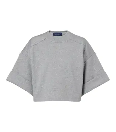 Sportmax Cotton-blend jersey sweatshirt | Thumbnail 1
