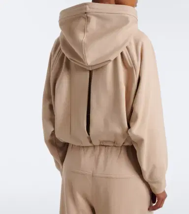 Sportmax Cotton-blend jersey hoodie | Thumbnail 4 Sportmax Cotton-blend jersey hoodie | Thumbnail 4
