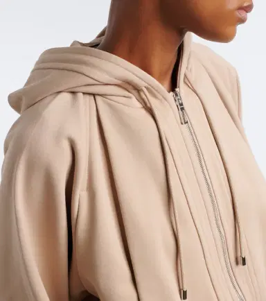 Sportmax Cotton-blend jersey hoodie | Thumbnail 7 Sportmax Cotton-blend jersey hoodie | Thumbnail 7