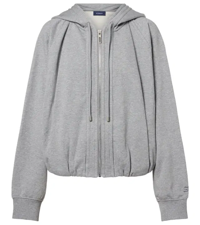 Cotton-blend jersey hoodie