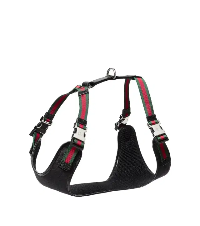 Gucci S/M GG canvas dog harness
