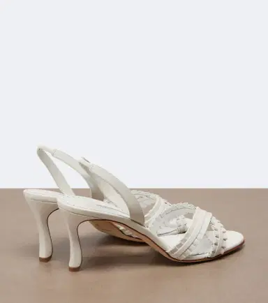 Manolo Blahnik Volusan leather slingback sandals | Thumbnail 4