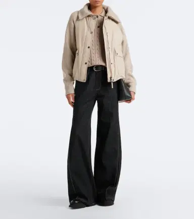 Brunello Cucinelli Wool, cashmere, and silk down jacket | Thumbnail 5 Brunello Cucinelli Wool, cashmere, and silk down jacket | Thumbnail 5